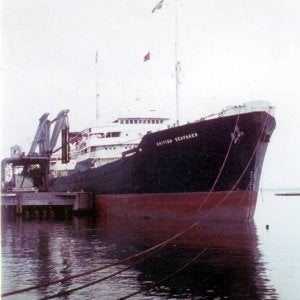BRITISH SEAFARER AT GOTHENBURG