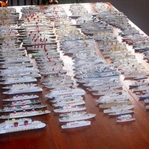 my 1:1250 scale collection