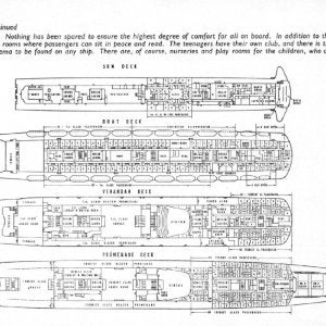 Ss France Deck Plans 715