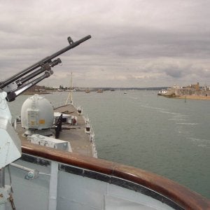 HMS Gloucester final entry