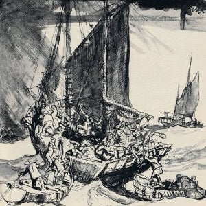 A North Sea Grog Shop