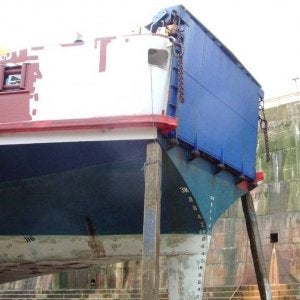 St. Catherine in drydock