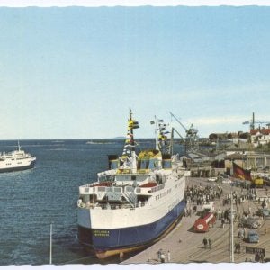 Gotlandia delivery day in Oskarshamn