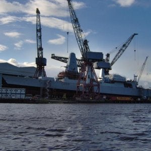 D33 at BAE Govan